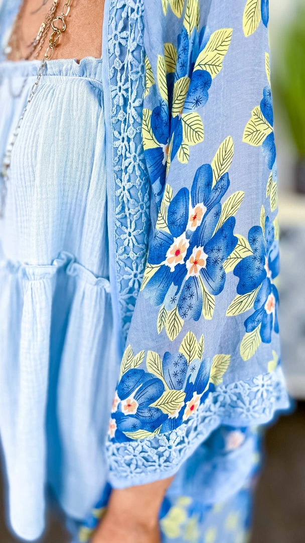 Umgee OUTERWEAR Somewhere Sunny Cardigan