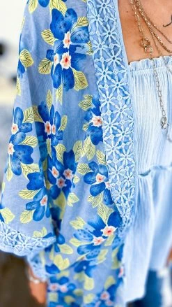 Umgee OUTERWEAR Somewhere Sunny Cardigan