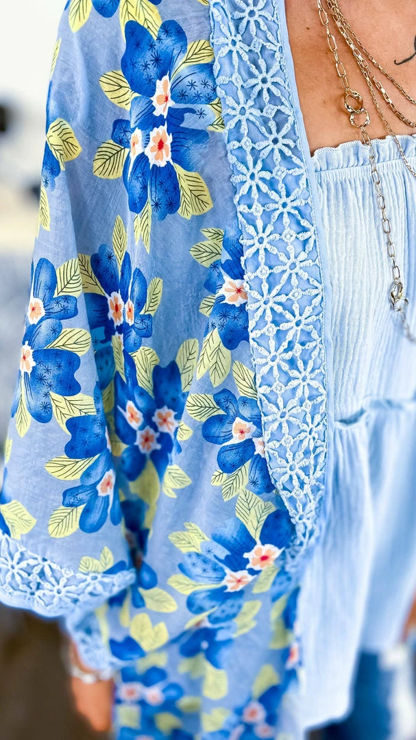 Umgee OUTERWEAR Somewhere Sunny Cardigan