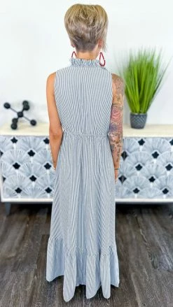 The ZigZag Stripe Southern Views Dress DRESSES