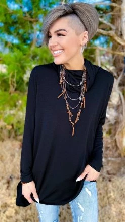 Zenana TOPS & TUNICS Speaking From Experience Top