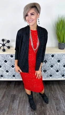 The ZigZag Stripe Spotlight Stealer Cardigan