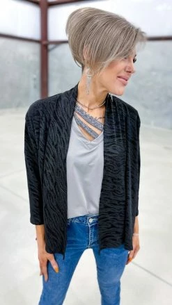 The ZigZag Stripe Spotlight Stealer Cardigan