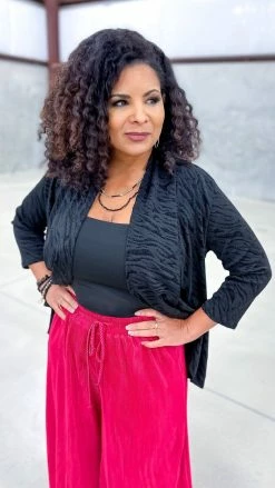 The ZigZag Stripe Spotlight Stealer Cardigan