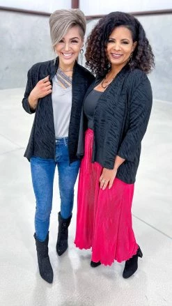 The ZigZag Stripe Spotlight Stealer Cardigan