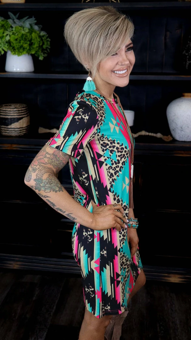 Crazy Train Spring Forward Dress