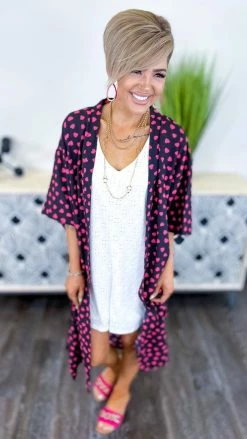 Your Fashion Wholesale OUTERWEAR Sprinkle Of Love Cardigan