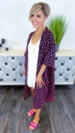 Your Fashion Wholesale OUTERWEAR Sprinkle Of Love Cardigan