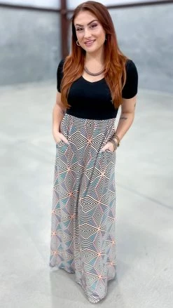 The ZigZag Stripe Starting Again Dress DRESSES