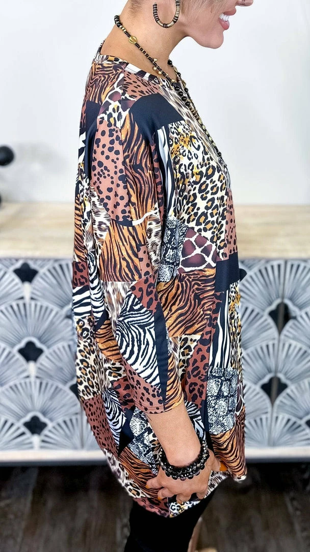 The ZigZag Stripe Stay Spicy Top TOPS & TUNICS