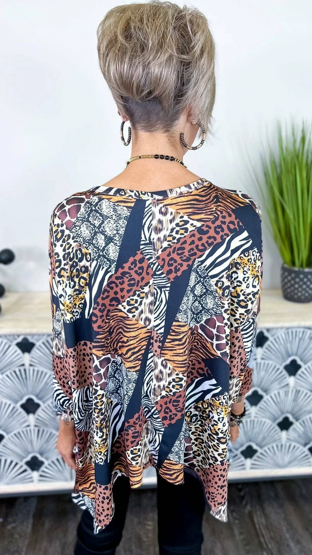 The ZigZag Stripe Stay Spicy Top TOPS & TUNICS