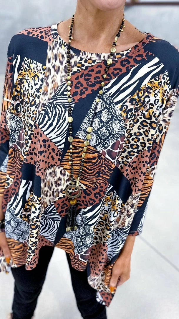 The ZigZag Stripe Stay Spicy Top TOPS & TUNICS