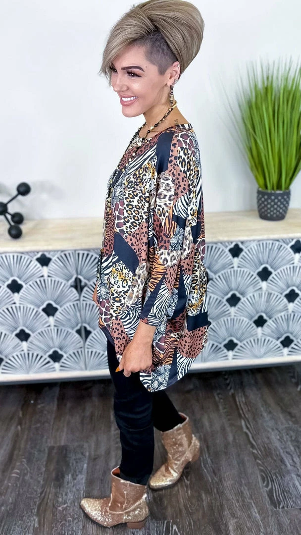 The ZigZag Stripe Stay Spicy Top TOPS & TUNICS