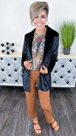 The ZigZag Stripe Stay Spicy Top TOPS & TUNICS