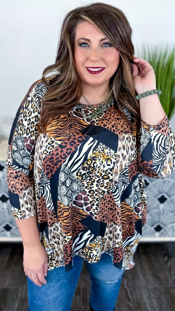 The ZigZag Stripe Stay Spicy Top TOPS & TUNICS