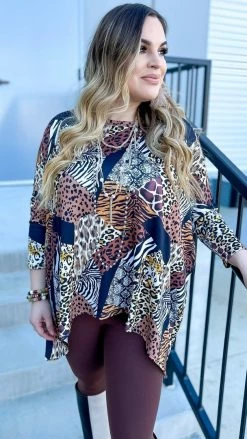 The ZigZag Stripe Stay Spicy Top TOPS & TUNICS