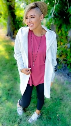 The ZigZag Stripe Stolen Cuddles Cardigan