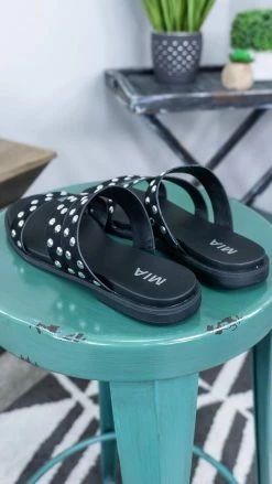 MIA Studded Keona Slide SHOES