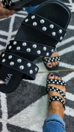 MIA Studded Keona Slide SHOES