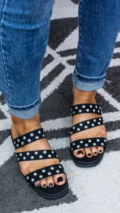 MIA Studded Keona Slide SHOES