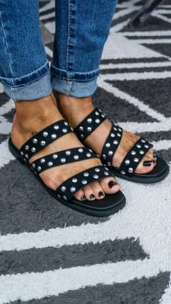 MIA Studded Keona Slide SHOES