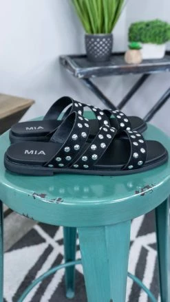 MIA Studded Keona Slide SHOES