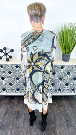 Origami Sunflower Buzz Of The Town Cardigan