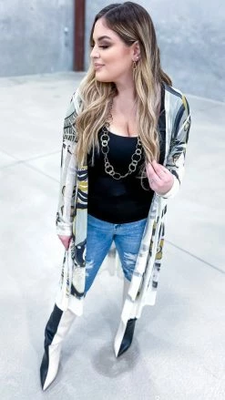 Origami Sunflower Buzz Of The Town Cardigan