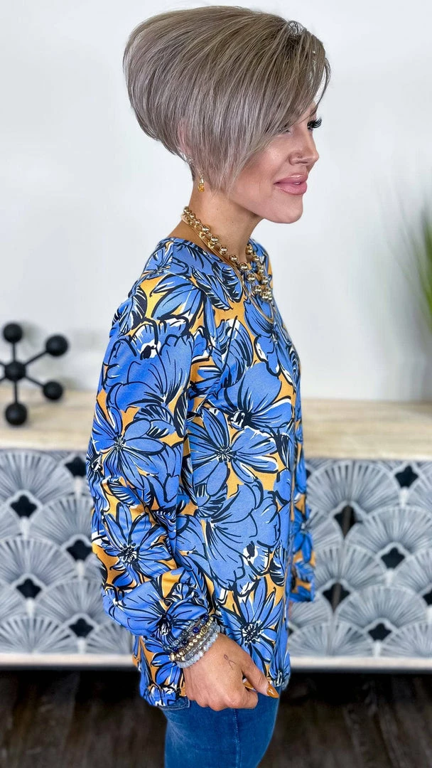 The ZigZag Stripe Sweet Sense Top TOPS & TUNICS