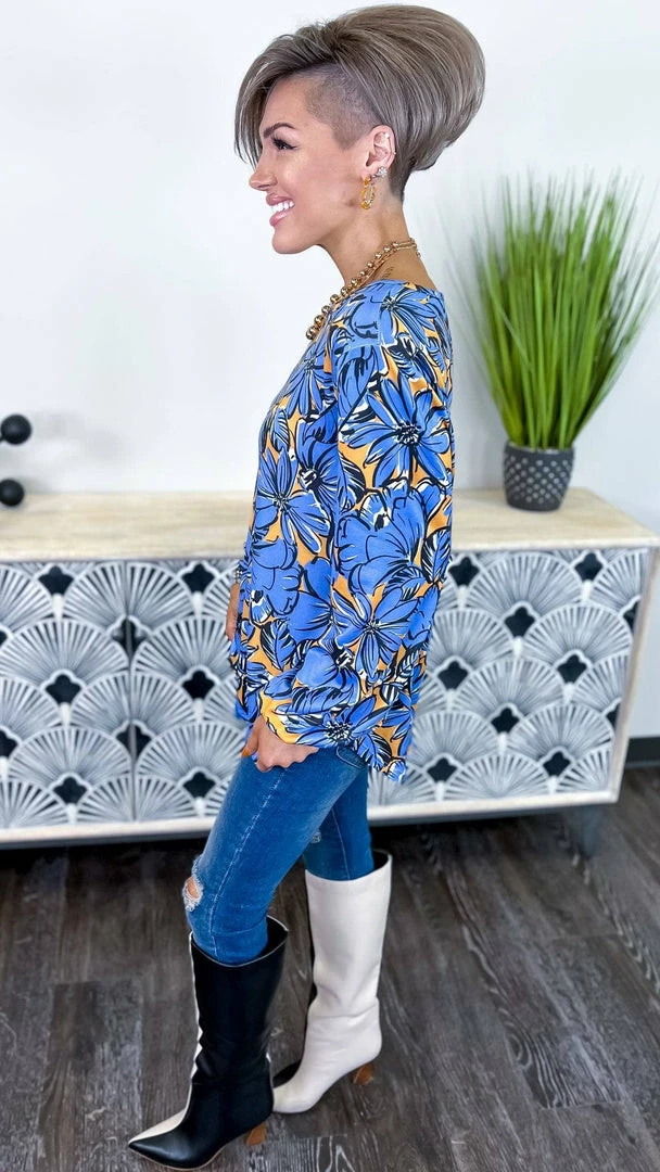 The ZigZag Stripe Sweet Sense Top TOPS & TUNICS