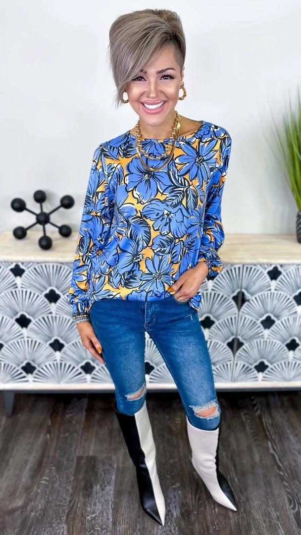 The ZigZag Stripe Sweet Sense Top TOPS & TUNICS