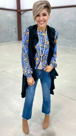 The ZigZag Stripe Sweet Sense Top TOPS & TUNICS