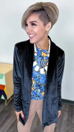 The ZigZag Stripe Sweet Sense Top TOPS & TUNICS