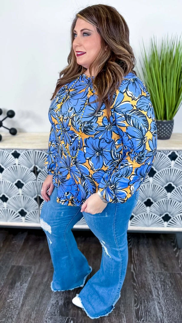 The ZigZag Stripe Sweet Sense Top TOPS & TUNICS