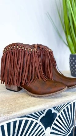 Very G Tan Juno Booties