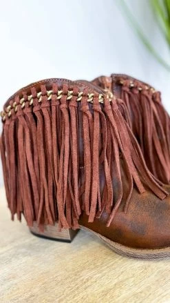 Very G Tan Juno Booties