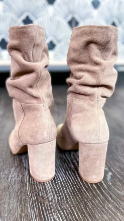 Chinese Laundry Taupe Kipper Boots