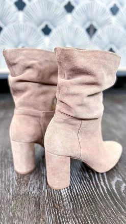 Chinese Laundry Taupe Kipper Boots
