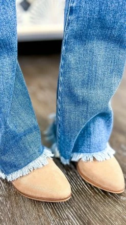 MIA SHOES Taupe Nicky Booties