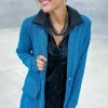 The ZigZag Stripe Teal Night Of Lights Blazer
