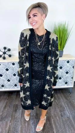 The ZigZag Stripe The Magic We Make Cardigan OUTERWEAR