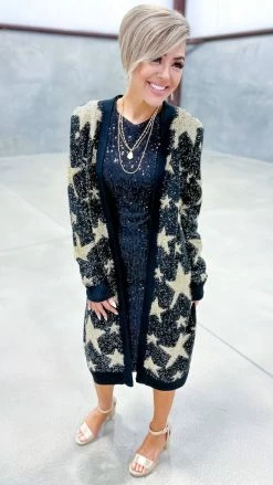 The ZigZag Stripe The Magic We Make Cardigan OUTERWEAR