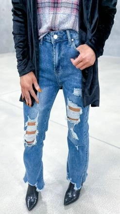 The ZigZag Stripe GP1010 Jeans BOTTOMS