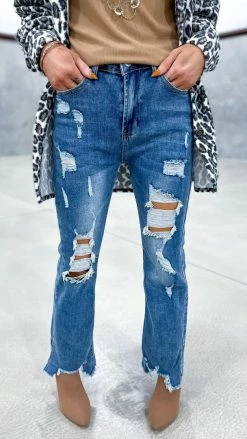 The ZigZag Stripe GP1010 Jeans BOTTOMS