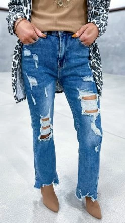 The ZigZag Stripe GP1010 Jeans BOTTOMS