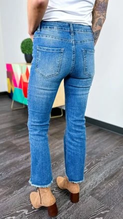 The ZigZag Stripe GP1011 Jeans BOTTOMS