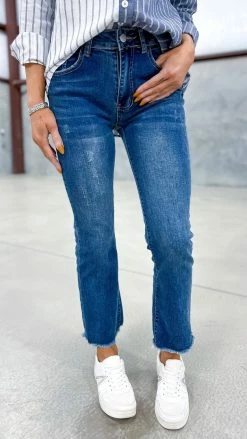 The ZigZag Stripe GP1011 Jeans BOTTOMS