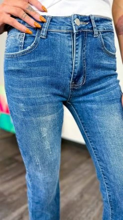 The ZigZag Stripe GP1011 Jeans BOTTOMS