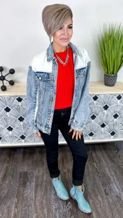 BiBi Tone Up Denim Jacket