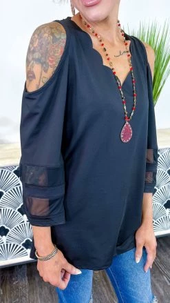 The ZigZag Stripe Too Glam Top